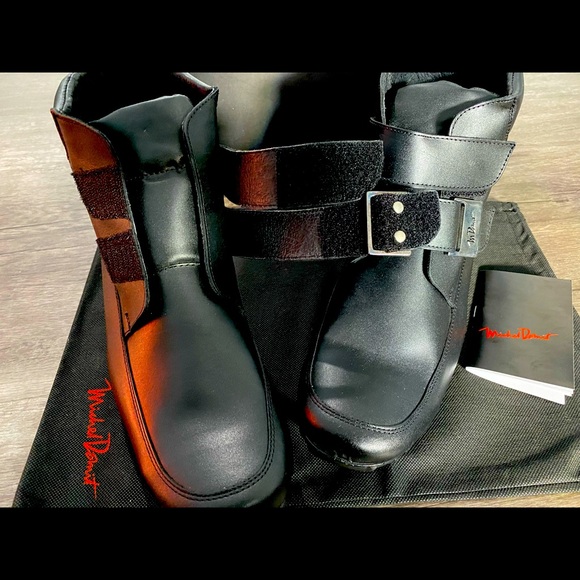 Leather Boots Michel domit boots - Picture 8 of 9